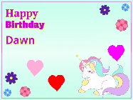 Happy Birthday Dawn GIF