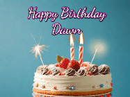 Happy Birthday Dawn GIF