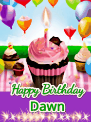 Happy Birthday Dawn GIF