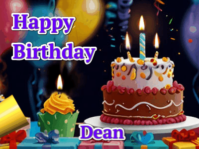 Happy Birthday Dean GIF 91