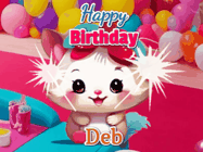 Happy Birthday Deb GIF