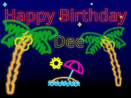 Happy Birthday Dee GIF