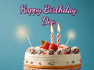 Happy Birthday Dee GIF