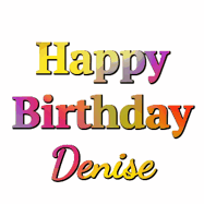 Happy Birthday Denise GIF