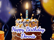Happy Birthday Dennis GIF