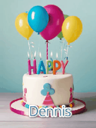 Happy Birthday Dennis GIF