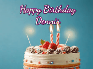 Happy Birthday Dennis GIF