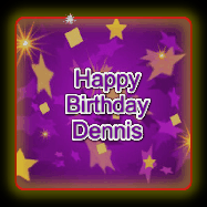 Happy Birthday Dennis GIF