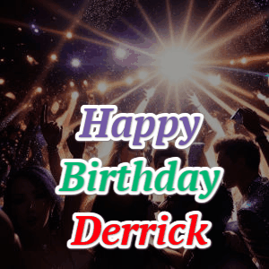 Happy Birthday Derrick GIF 140