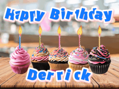 Happy Birthday Derrick GIF 154