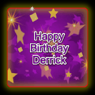 Happy Birthday Derrick GIF