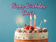 Happy Birthday Devin GIF