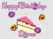 Happy Birthday Diana GIF