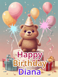 Happy Birthday Diana GIF