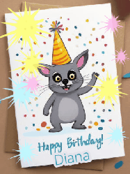 Happy Birthday Diana GIF