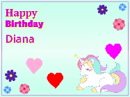 Happy Birthday Diana GIF