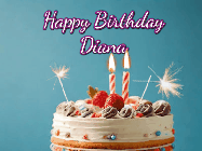Happy Birthday Diana GIF
