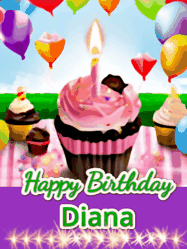 Happy Birthday Diana GIF