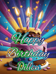 Happy Birthday Dillon GIF