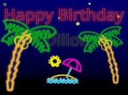 Happy Birthday Dillon GIF