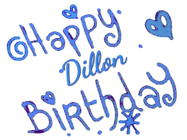 Happy Birthday Dillon GIF
