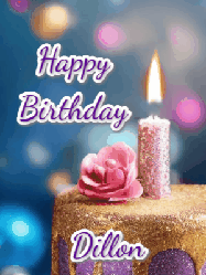 Happy Birthday Dillon GIF