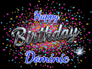 Happy Birthday Dominic GIF