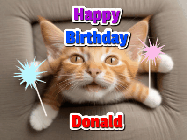 Happy Birthday Donald GIF