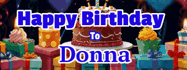 Happy Birthday Donna GIF