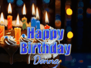 Happy Birthday Donna GIF