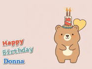 Happy Birthday Donna GIF