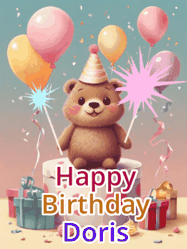 Happy Birthday Doris GIF