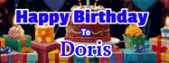 Happy Birthday Doris GIF