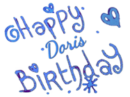 Happy Birthday Doris GIF