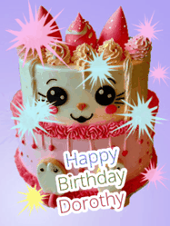 Happy Birthday Dorothy GIF