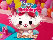 Happy Birthday Dorothy GIF