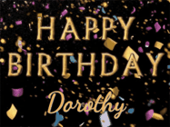 Happy Birthday Dorothy GIF