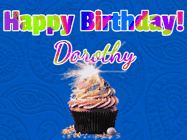 Happy Birthday Dorothy GIF