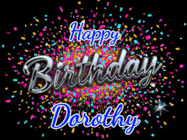 Happy Birthday Dorothy GIF