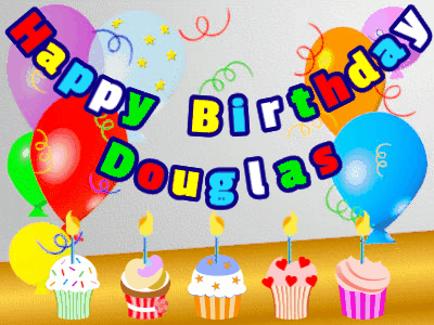 Happy Birthday Douglas GIF 12