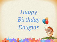 Happy Birthday Douglas GIFs