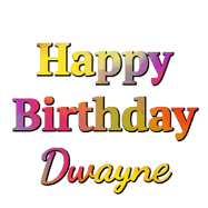 Happy Birthday Dwayne GIF