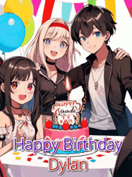 Happy Birthday Dylan GIF