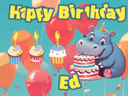 Happy Birthday Ed GIF