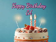 Happy Birthday Ed GIF