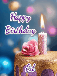 Happy Birthday Ed GIF