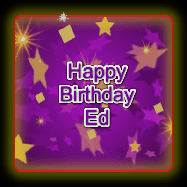 Happy Birthday Ed GIF