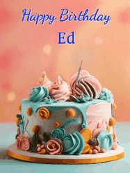 Happy Birthday Ed GIF