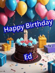 Happy Birthday Ed GIF