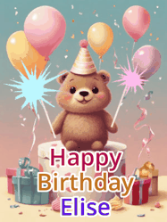Happy Birthday Elise GIF